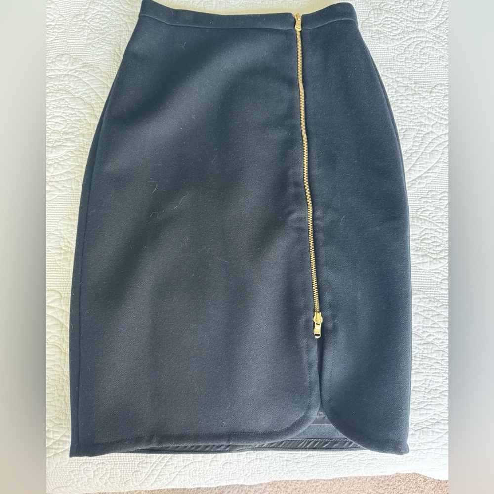 Black j.crew pencil skirt